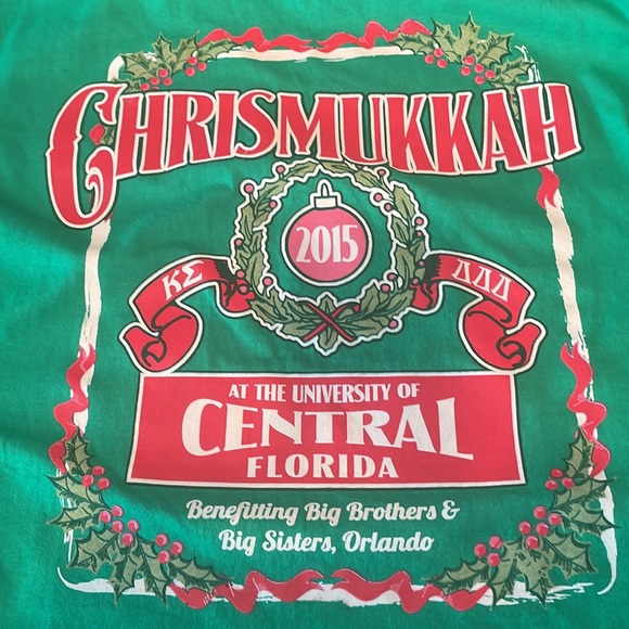 Tri Delta Delta Delta Delta Holiday T-shirt - Picture 7 of 9